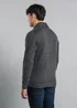 Tokyo Laundry Charcoal Shawl Neck Cable Knit Cardigan - Extra Large Image 2