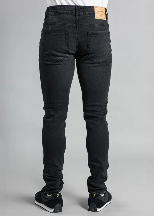Tokyo Laundry Black Classic Slim Fit Denim Jeans - 34/L30 Image 2