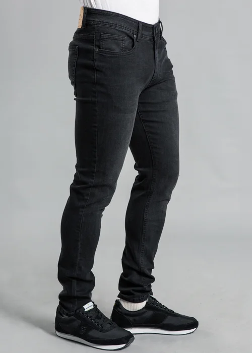 Tokyo Laundry Black Classic Slim Fit Denim Jeans - 34/L30 Image 4
