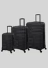 IT Luggage Black Navigator Hard Suitcase - Cabin Image 1