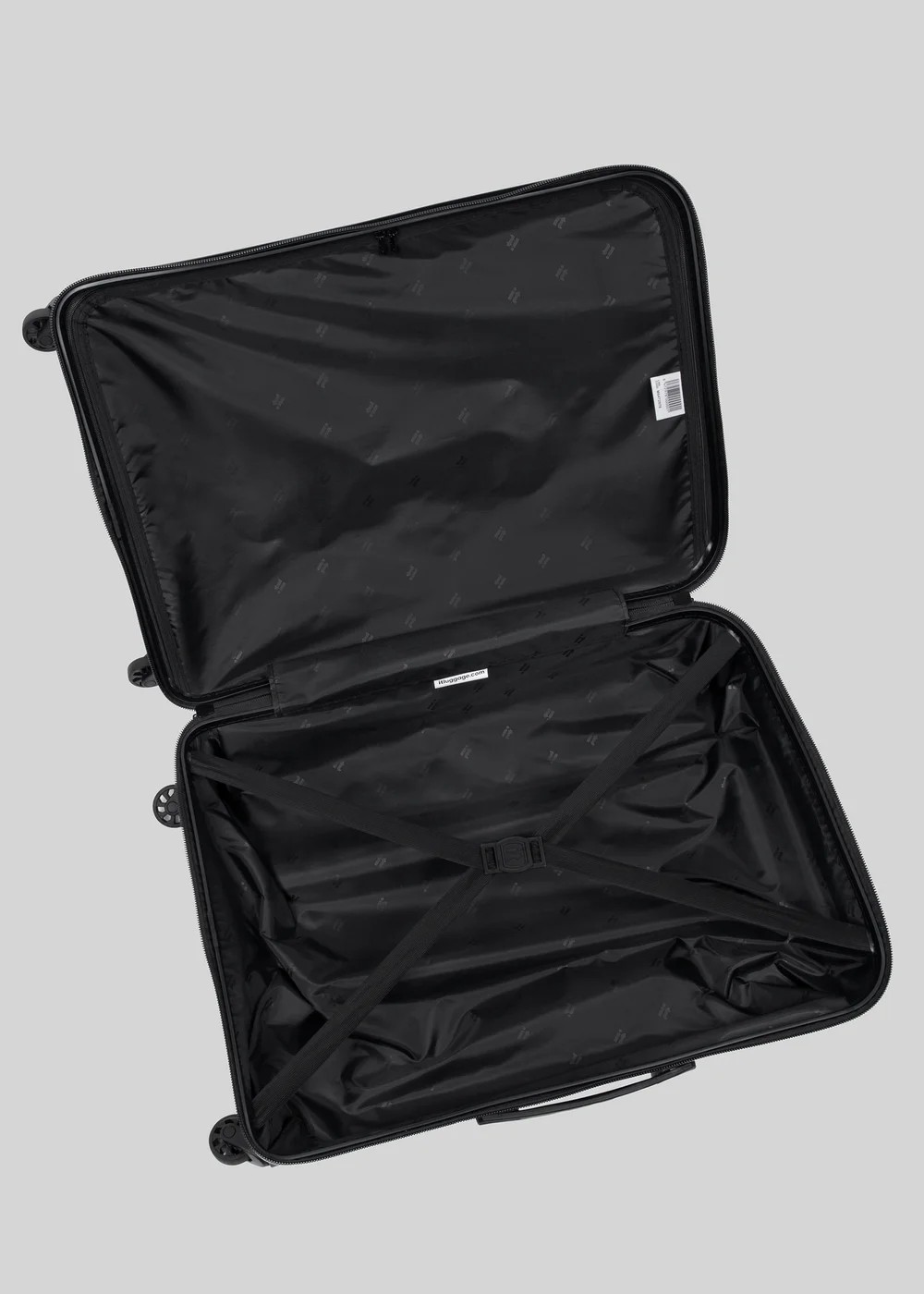 IT Luggage Black Navigator Hard Suitcase - Cabin Image 2