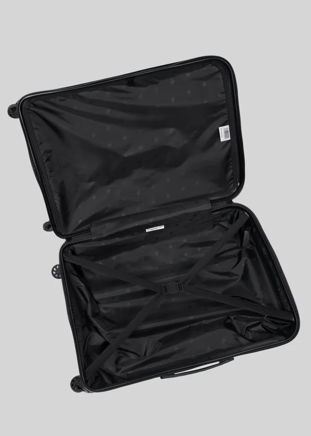 IT Luggage Black Navigator Hard Suitcase