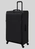IT Luggage Black Navigator Soft Suitcase - Cabin Image 2