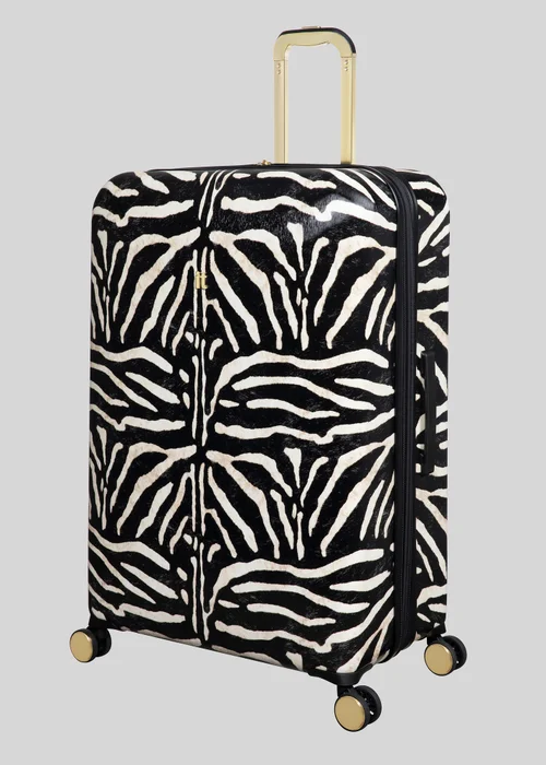 IT Luggage Sheen Zebra Hardshell Suitcase - Cabin Image 3