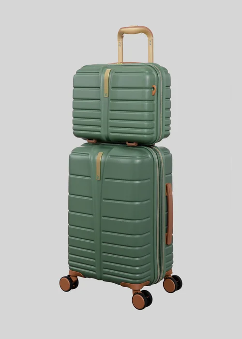 IT Luggage Green Fascinate Hardshell Suitcase - VANITY Image 4