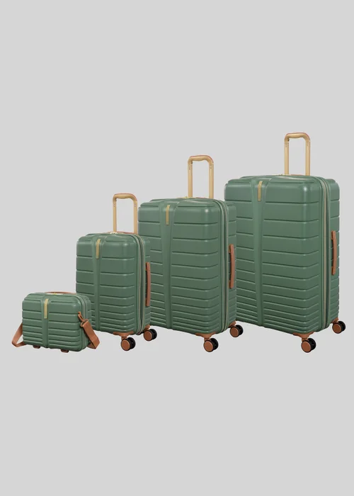 IT Luggage Green Fascinate Hardshell Suitcase - VANITY Image 1