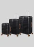 IT Luggage Black Fascinate Hardshell Suitcase - Cabin Image 1