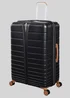 IT Luggage Black Fascinate Hardshell Suitcase - Cabin Image 3