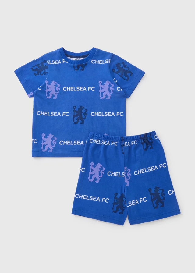 Boys Chelsea Blue Pyjama Set (4-13yrs)