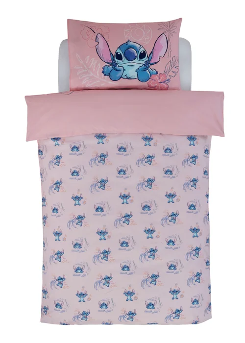 Stitch Pink Duvet Set - Single Image 4