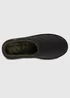 Totes Isotoner Black Sport Quilted Mule Slipper With Cosy Lining - Size 9 Image 5