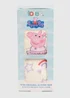 Totes Peppa Pig Childrens Novelty Original Slipper Sock (Twin Pack) - Age 12 - 24 Months Image 4