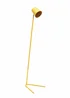 ValueLights Lark Yellow Floor Lamp with Medium Yellow Tapered Shade - One Size Image 2