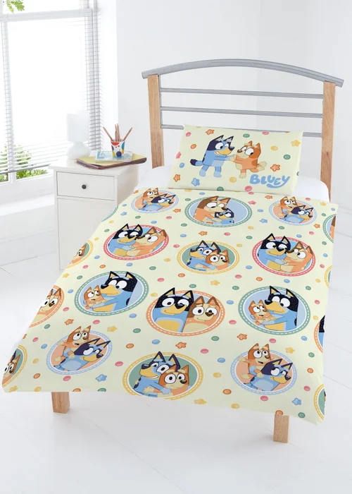 Bluey Cream Duvet Set - Junior Image 2