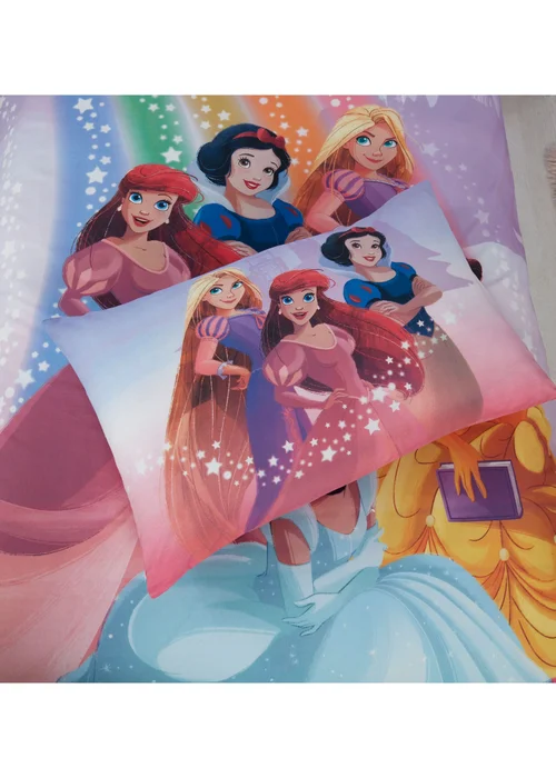 Disney Princess Pink Duvet Set - Single Image 2