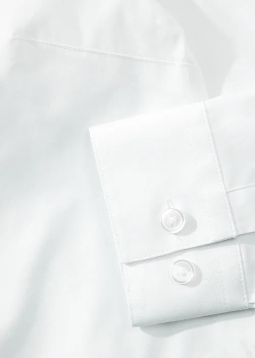 Girls 2 Pack White Stretch School Blouses (8-16yrs) - Age 10 Years Image 2