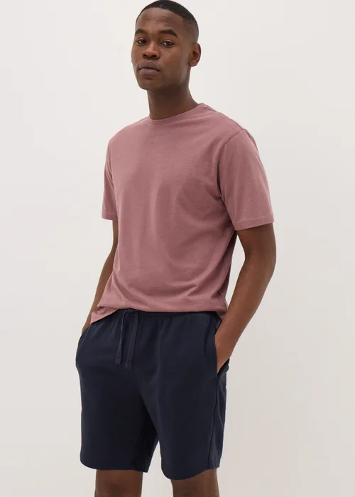 Navy Basic Jogger Shorts - XS Image 1