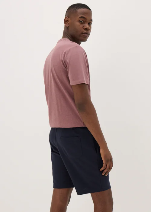 Navy Basic Jogger Shorts - XS Image 3