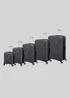 IT Luggage Dark Grey Inclining Hard Shell Suitcase - UNDERSEAT Image 1