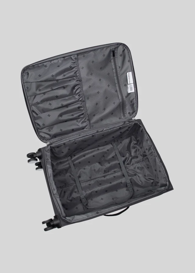 Grey Expedite Soft Suitcase
