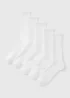 White Athletic Sports Socks - Sizes 6 - 8.5 Image 1