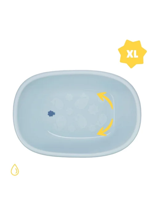 Badabulle Blue Whale Bath Tub - One Size Image 3