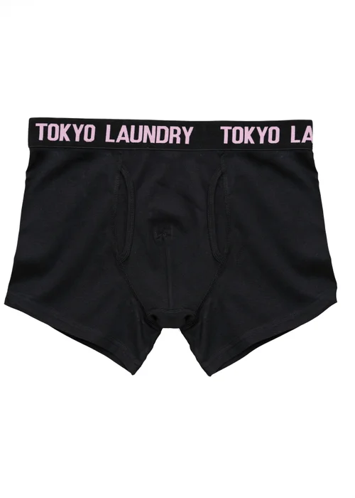 Tokyo Laundry Purple 6-Pack Cotton Boxers - Large Image 4
