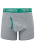 Tokyo Laundry Light Grey 6-Pack Cotton Boxers - Extra Large Image 4