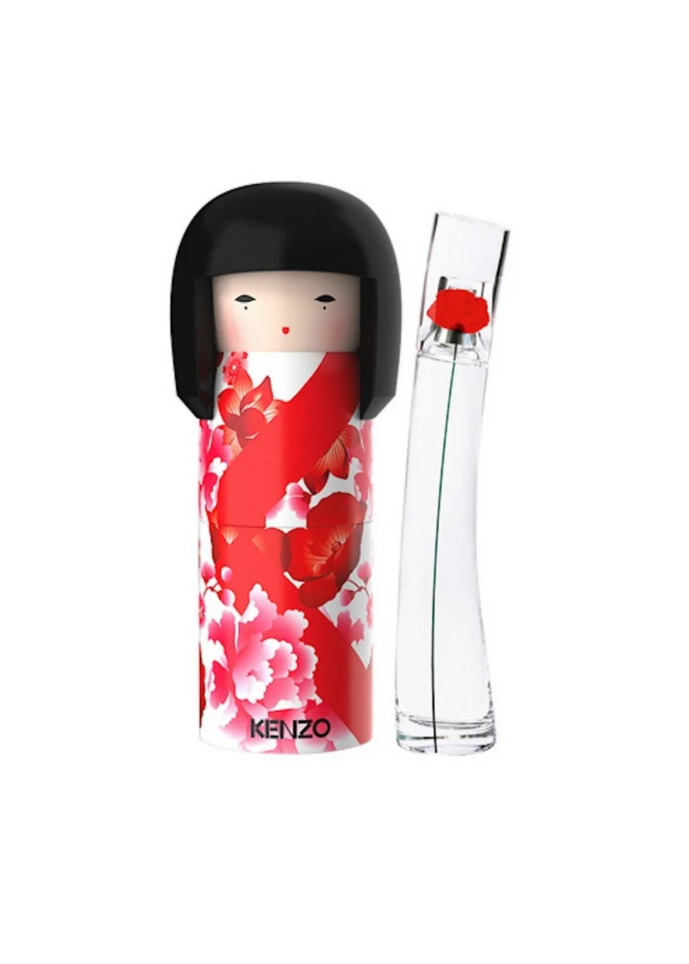 Kenzo Flower Red Kokeshi Doll Eau De Parfum Spray (50ml) - 50ml Image 1