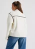 Urban Bliss Cream Fleece Jacket - 12 Image 4