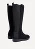 Linzi Knight Black Faux Suede High Leg Boot - 4 Image 5