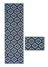 Homemaker Navy Aztec Runner and Doormat - 57 X 180 (57 X 40) Image 2
