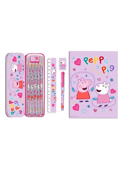 Disney Peppa Pig Pink Stationary Set - One Size Image 2
