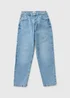 Light Wash Mom Jeans - Size 26 31 leg Image 6