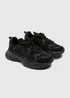Kids Black Chunky School Trainers (Younger 10-Older 6) - Size 11 Infants Image 1