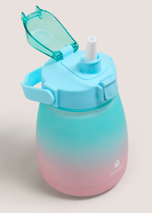Blue Ombre Sports Push Bottle Image 2