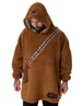 Star Wars Brown Chewbacca Blanket Hoodie - One Size Image 1