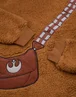 Star Wars Brown Chewbacca Blanket Hoodie - One Size Image 5