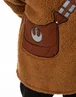 Star Wars Brown Chewbacca Blanket Hoodie - One Size Image 3