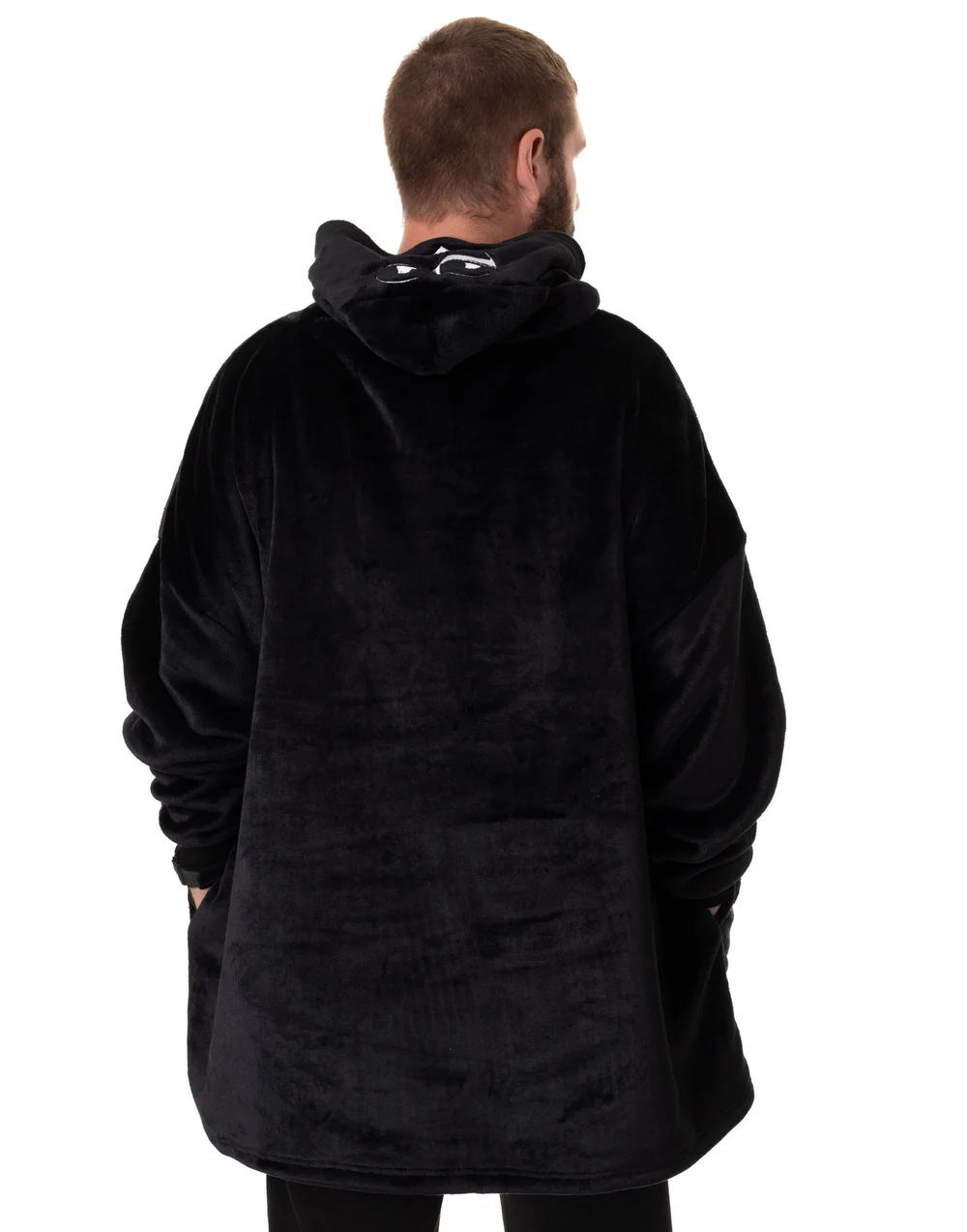 Star Wars Black Darth Vader Blanket Hoodie - One Size Image 2