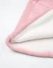 Hello Kitty Pink Character Face Blanket Hoodie - One Size Image 5