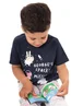 Peppa Pig Boys Blue George's Space Mission Print Pyjama Set (18 Months - 5 Years) - Age 18 - 24 months Image 3