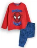 Marvel Boys Blue Spider Man Front Print Pyjama Set (2 - 8 Years) - Age 4-5 Years Image 1