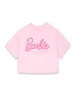 Barbie Pink Logo All Over Print Pyjama Set - Large Image 3