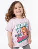 Vanilla Underground Paw Patrol Girls Multicoloured Believe In Yourself 2 Pack T-Shirts (2 - 7 Years) - Age 3-4 Years Image 2