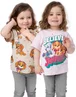Vanilla Underground Paw Patrol Girls Multicoloured Believe In Yourself 2 Pack T-Shirts (2 - 7 Years) - Age 3-4 Years Image 1
