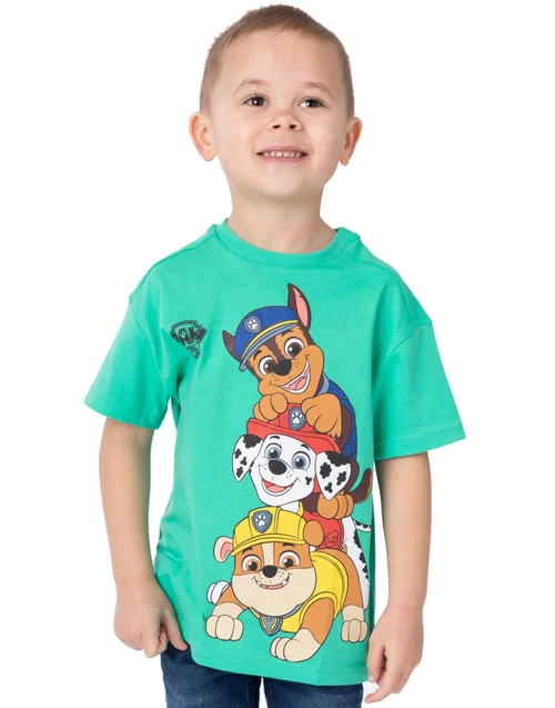 Vanilla Underground Paw Patrol Boys Multicoloured Character Pack of 3 T-Shirts (2 - 7 Years) - Age 2-3 Years Image 4