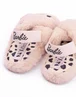 Vanilla Underground Barbie Girls Pink Barbie Logo Slider Slippers (7 Younger - 2 Older) - Size 9 Infants Footwear Image 4