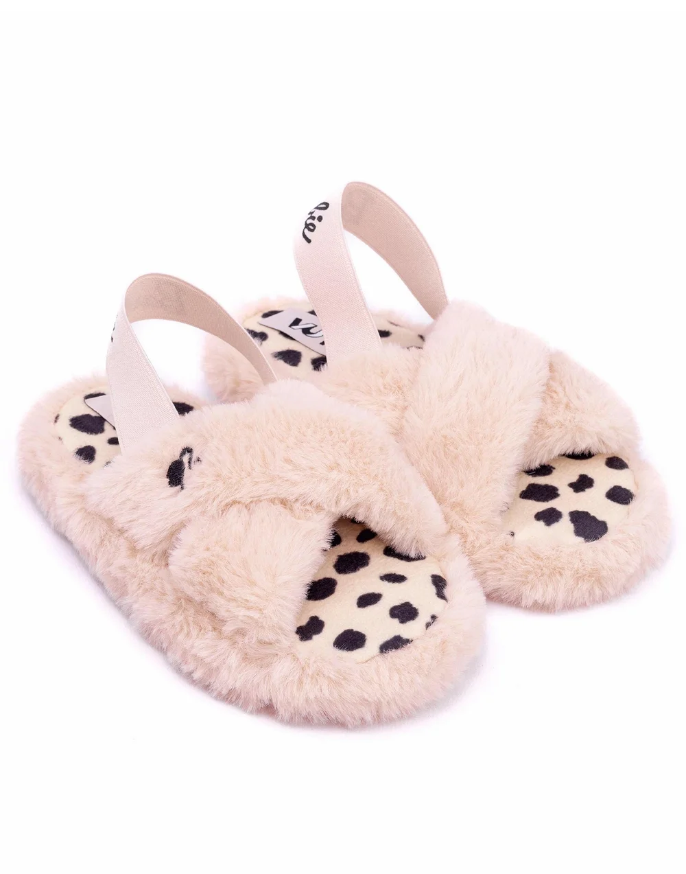 Vanilla Underground Barbie Girls Pink Barbie Logo Slider Slippers (7 Younger - 2 Older) - 9 Infants Image 3