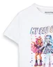Vanilla Underground Monster High Girls White Boo Crew Short Sleeved T-Shirt (3 - 14 Years) - Age 5-6 Years Image 5